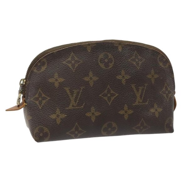 LOUIS VUITTON Monogram Pochette Cosmetic PM Cosmetic Pouch M47515 LV Auth 114288 - Picture 1 of 16